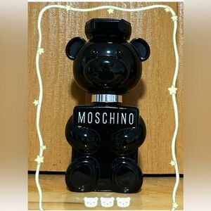 Moschino Toy Boy EDP Perfume Empty Glossy Glass Bottle Black One Size